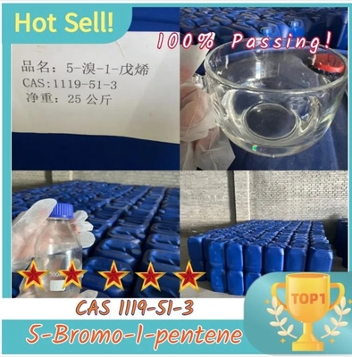 High Quality C5h9br 5-Bromo-1-Pentene CAS No. 1119-51-3 with Best Price 1-Bromo-4-Pentene