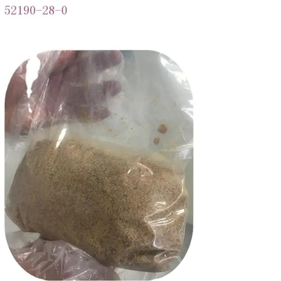 whatsapp +8615512123605  CAS 52190-28-0 99% Organic Chemistry Intermediate Dark Brown Powder