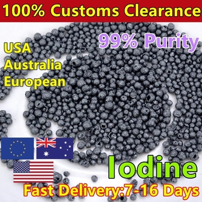 100% Safe Customs Clearance,99% Purity Iodine Powder 7553-56-2,Door to Door