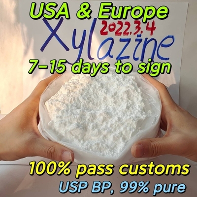 wickr me , wanjiang Xylazine Hydrochloride Powder / Xylazine Purity 99.9% CAS 7361-61-7/23076-35-9